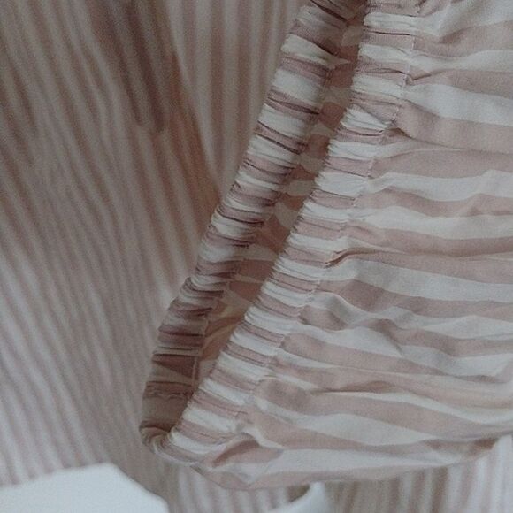 NWOT a new day striped cotton tunic top xs - Picture 5 of 6